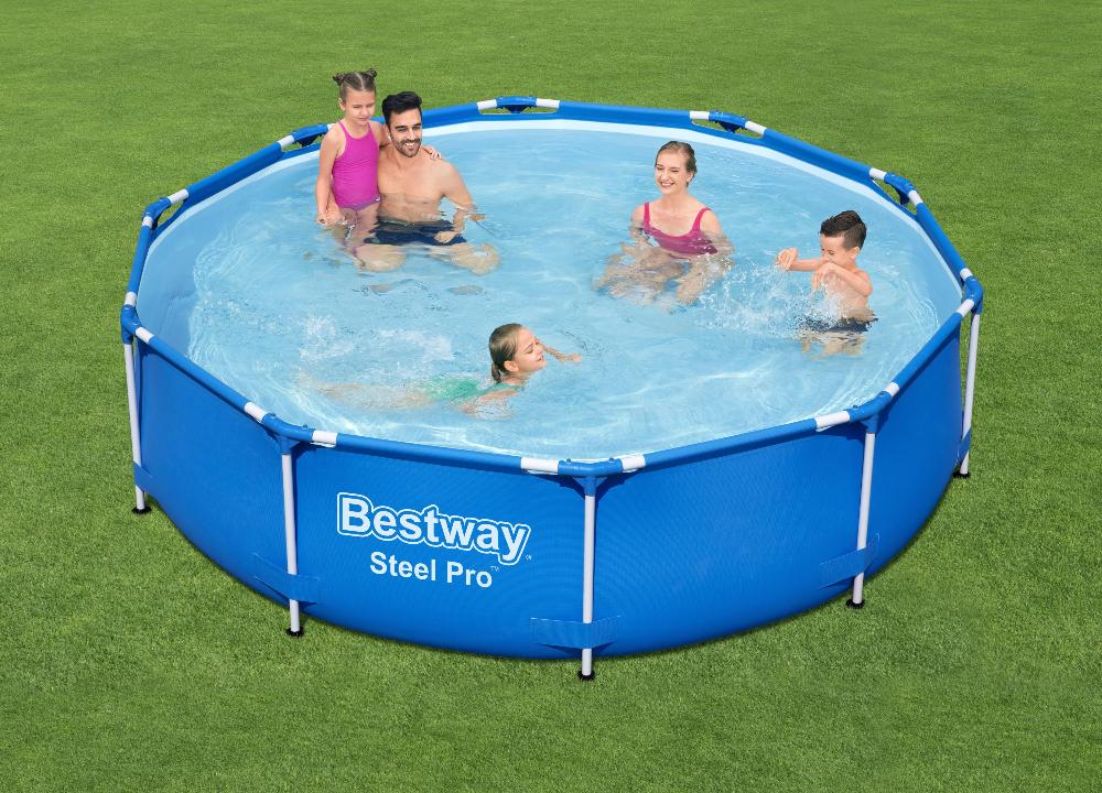 Каркасный бассейн Bestway 56677 BW, Steel Pro 305х76см, 4678л фото 2